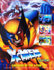 X-Men - children of the atom (950105 Japan) Game Cover